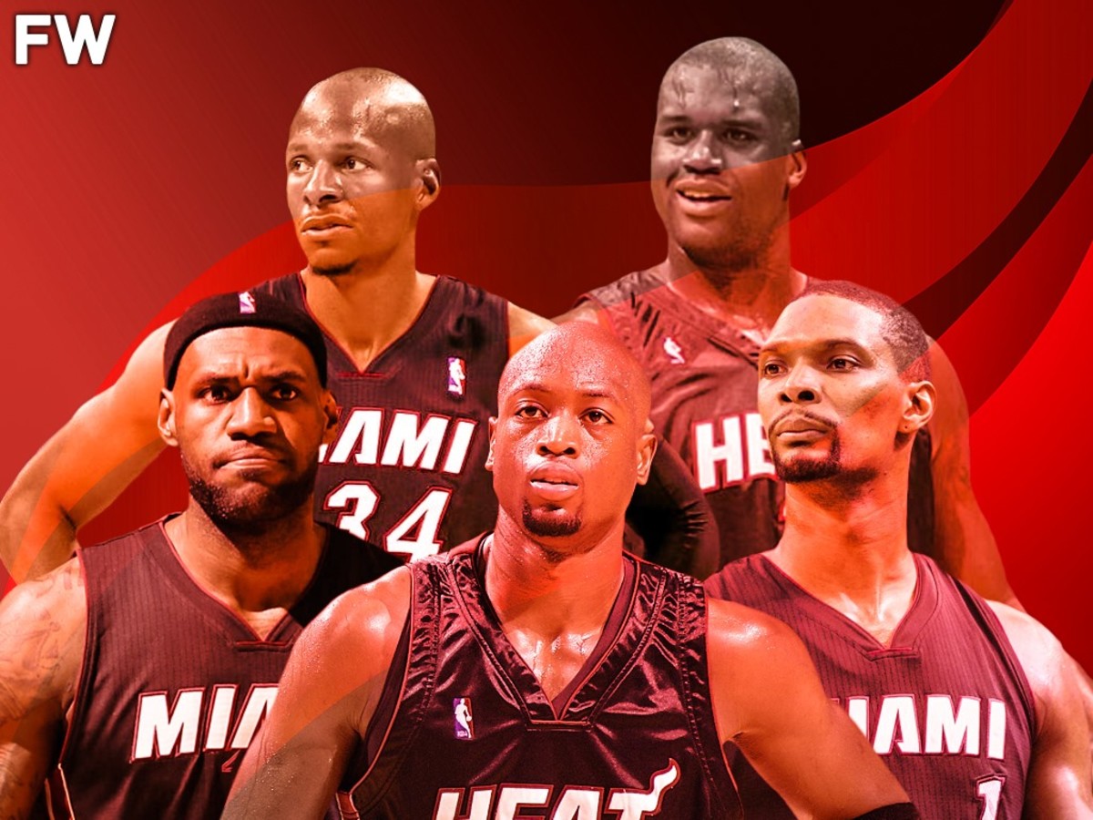 Dwyane Wade Picks His All-Time Starting 5 Out Of Players He Won Titles With