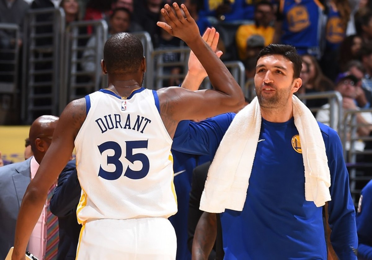 Zaza Pachulia Hilariously Trolls Kevin Durant Because Of Defense