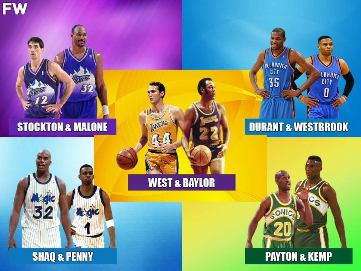Greatest NBA Duos of All Time. Here are twelve of the best One-Two…, by  StatMuse, StatMuse Blog