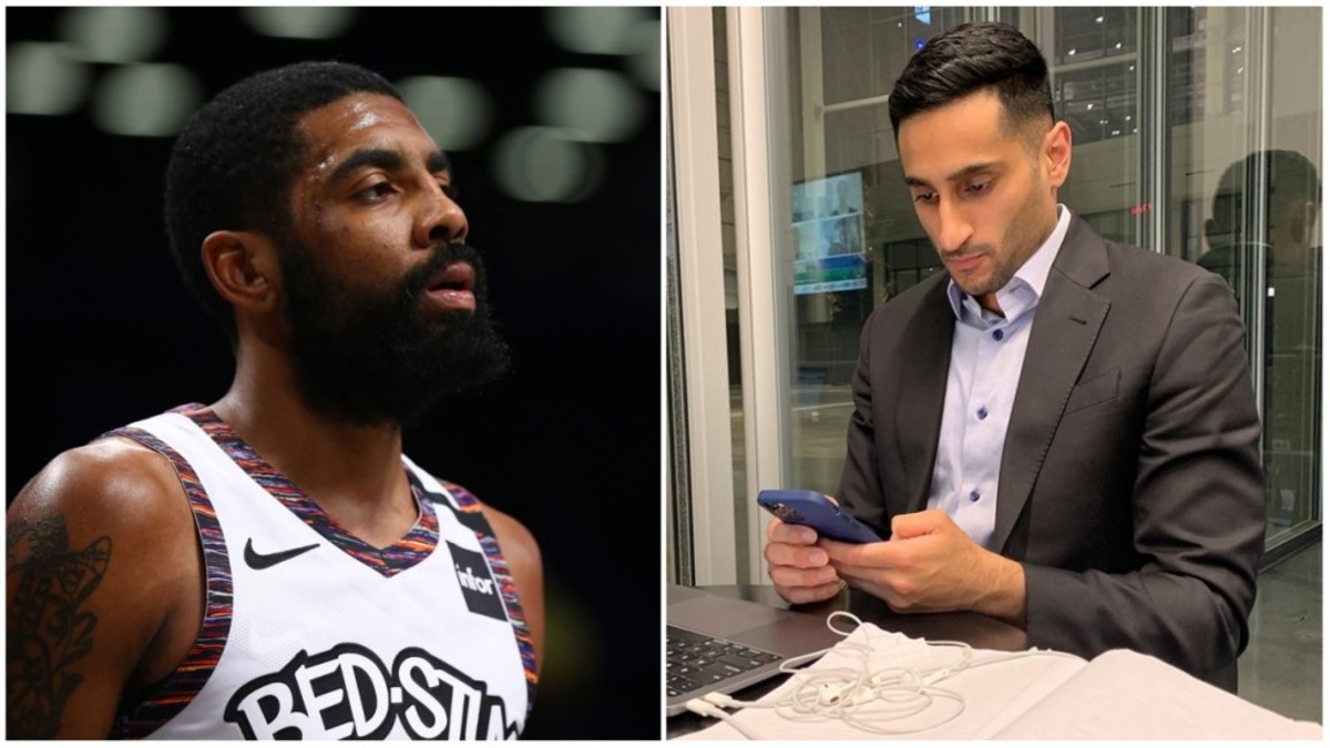 Kyrie Irving Says He Caught Shams Charania Trying To Sneak Into The Nets Workouts In LA