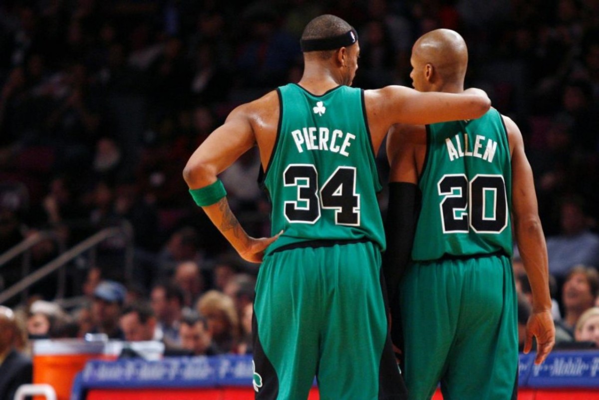Paul Pierce And Ray Allen Appear To Squash Their Beef At 2021 Hall Of Fame Ceremony: "We're Always Going To Be Brothers"