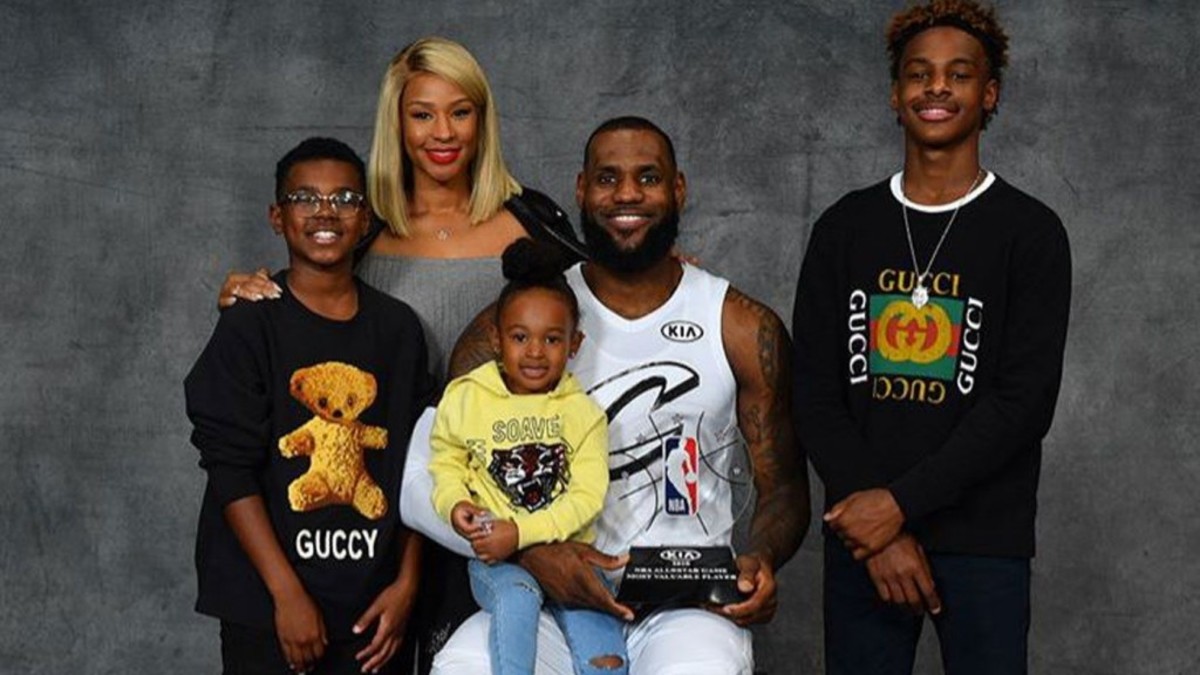 LeBron James On Why His Sons Bronny, Bryce And Daughter Zhuri Didn't Join Him In Orlando: 'There’s Nothing For Them To Do Here.'