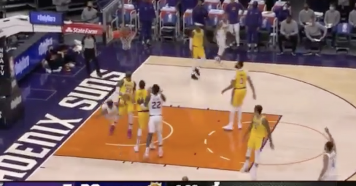 Fans Destroy LeBron James For Allegedly Committing Dirty Play Against Mikal Bridges