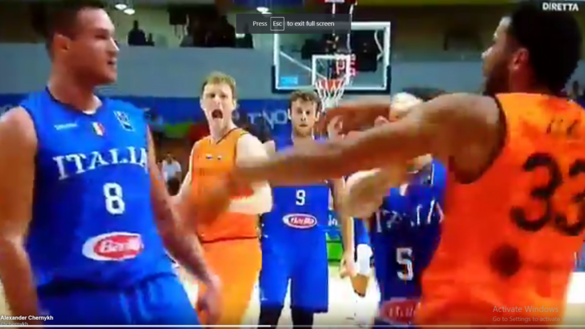 Video: Danilo Gallinari Punched An Opponent In The Face And Fractured His Hand