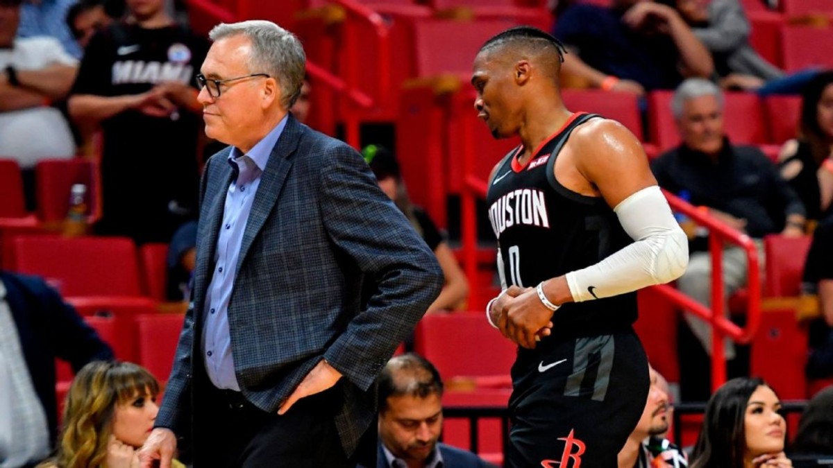 Mike D'Antoni On Russell Westbrook' Minutes: "We're Not Going To Win Anything Without Russell. He's Going To Break Through It. He's More Upset Than Anybody. He's A Great, Great Player. He'll Be Fine. Not Worried About Him."
