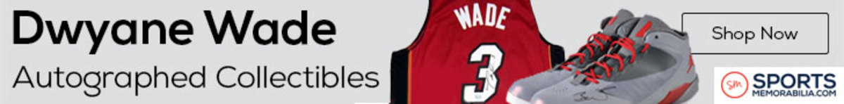 Shop for Autographed Dwyane Wade Collectibles at SportsMemorabilia.com