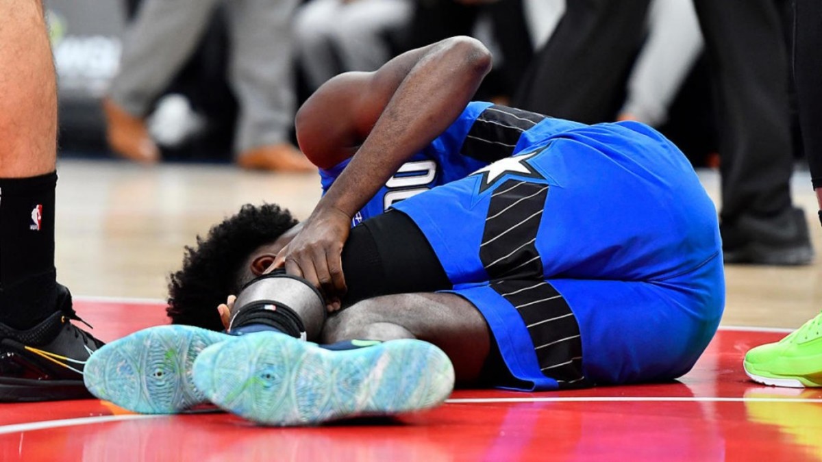 Jonathan Isaac Left Game In Wheelchair After Brutal Fall