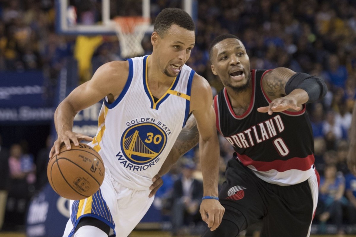 Damian Lillard On Why Steph Curry Is The Toughest Player To Guard In The NBA: “He’s Just Running All Over The Place, They Screen For Him And It’s Like It’s A Heavy Workload When You’re Playing Against Him Because He Don’t Stop Moving."