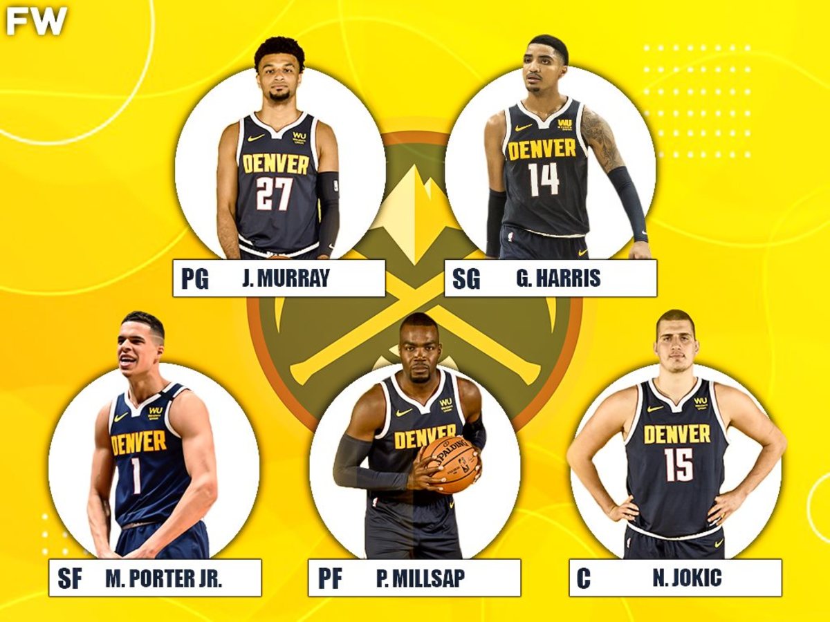 The 2020 21 Projected Starting Lineup For The Denver Nuggets Fadeaway 