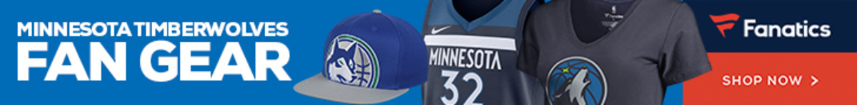 Shop Minnesota Timberwolves Gear at Fanatics.com