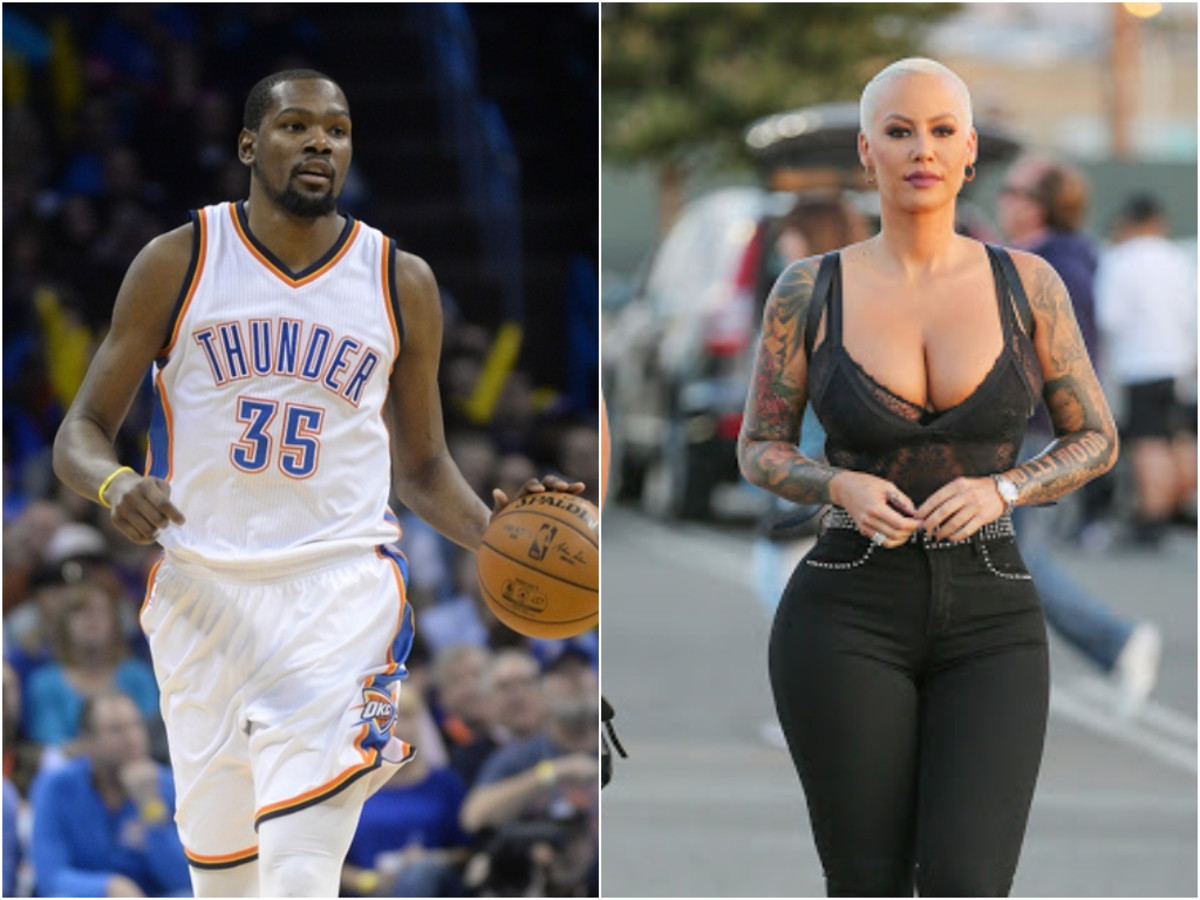 Kevin Durant's Hilarious Tweet To Amber Rose: "You Have The Meanest Bald Head Ever"
