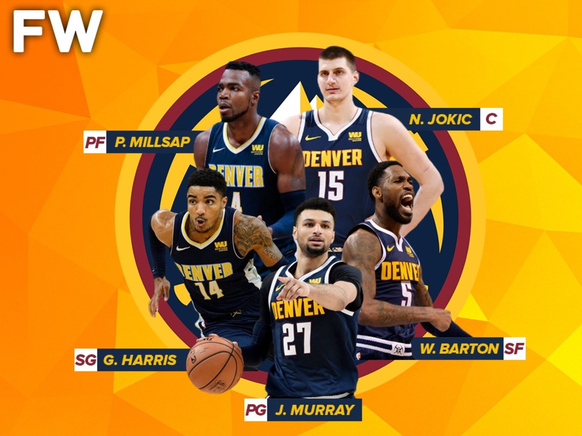The 2019 20 Projected Starting Lineup For The Denver Nuggets Fadeaway 