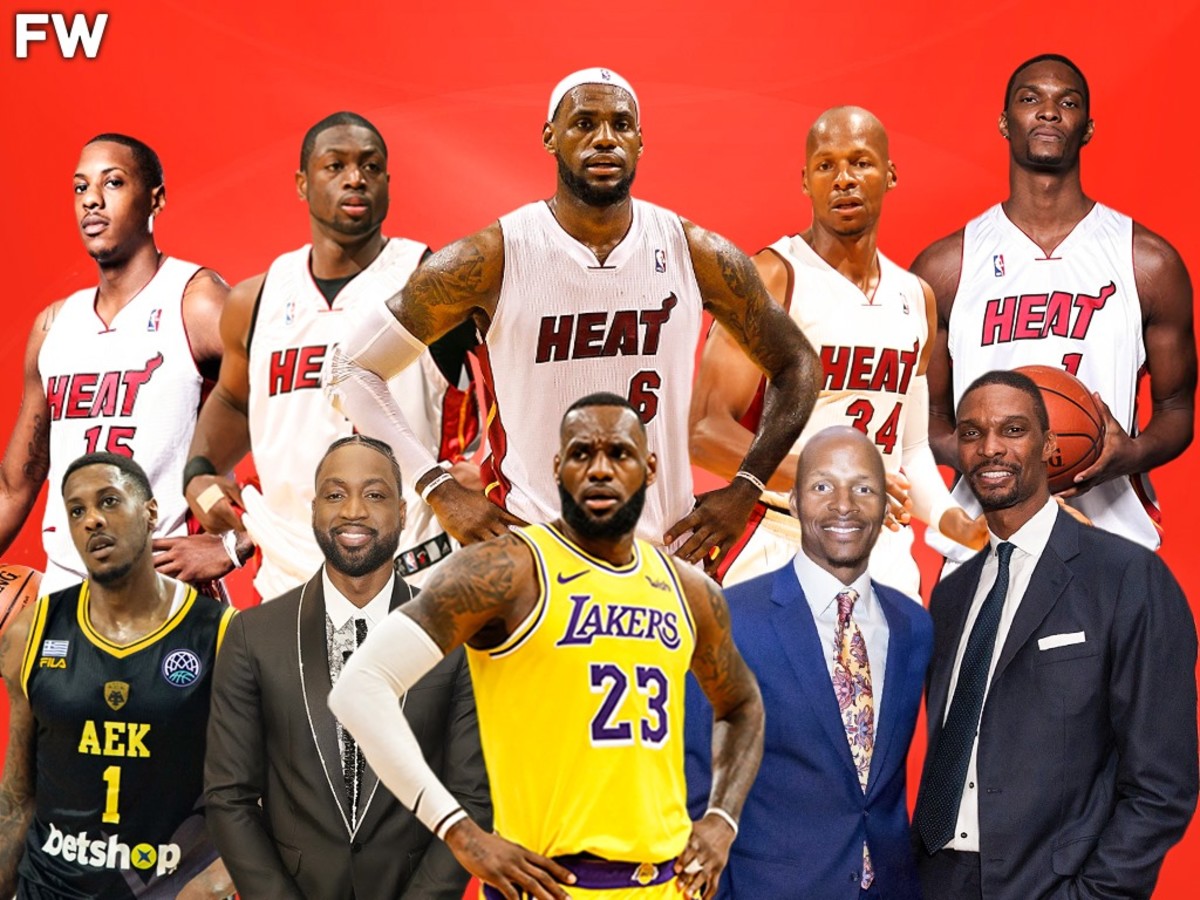 Retired miami heat hot sale players