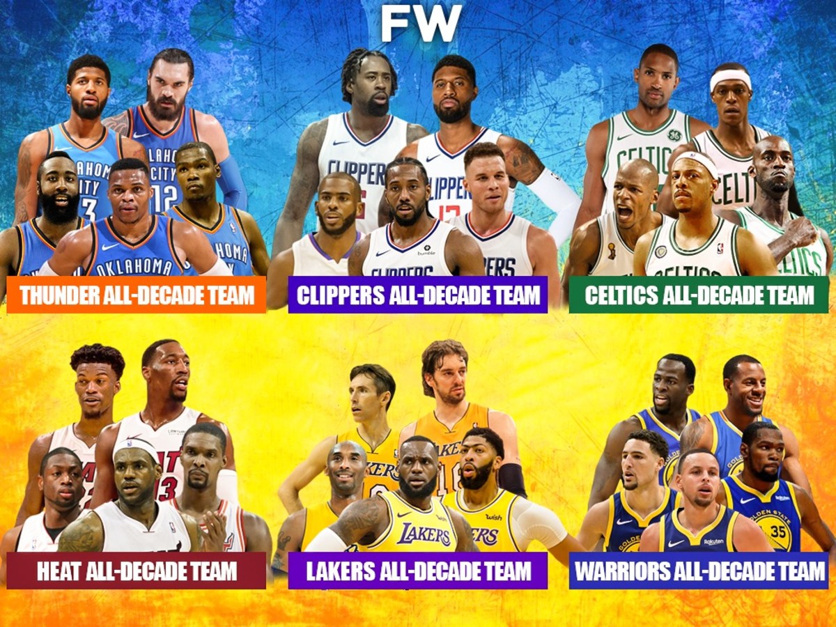 Ranking The 6 Best All Decade Superteams If Everyone Was In Their Prime