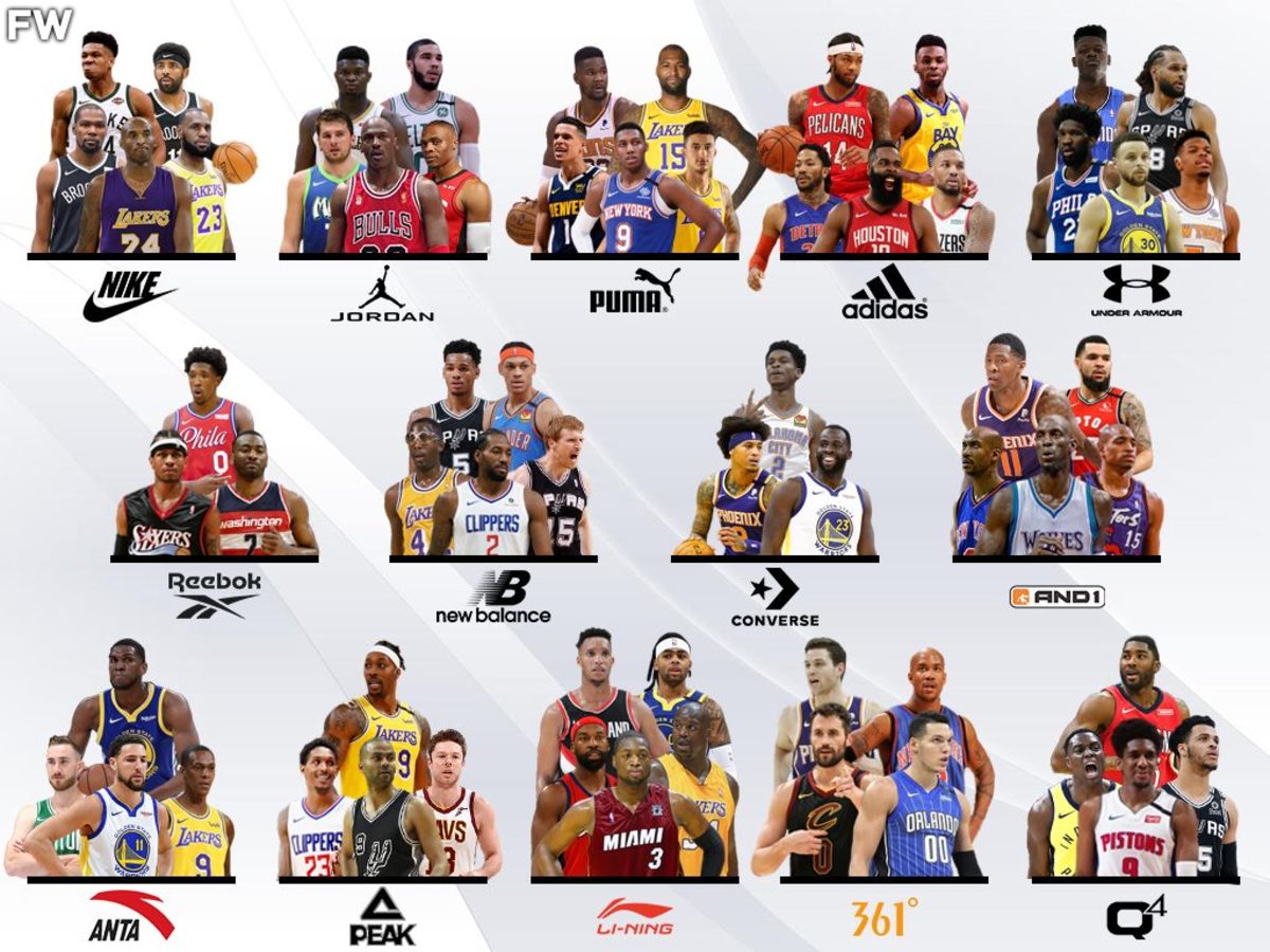 The Best NBA Players For Every Basketball Shoes - Fadeaway