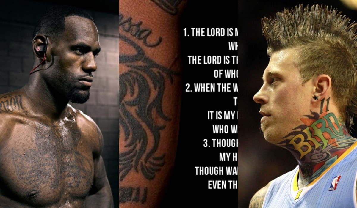 The Meanings Behind Tattoos Of NBA Players: Kobe Bryant, LeBron James And  Others - Fadeaway World