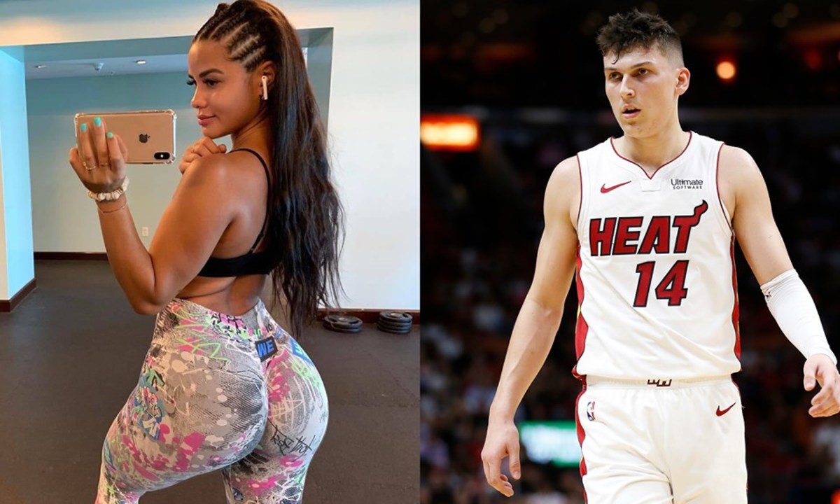 Stunning Model Katya Elise Henry Invited Tyler Herro To Chill Together While In Quarantine