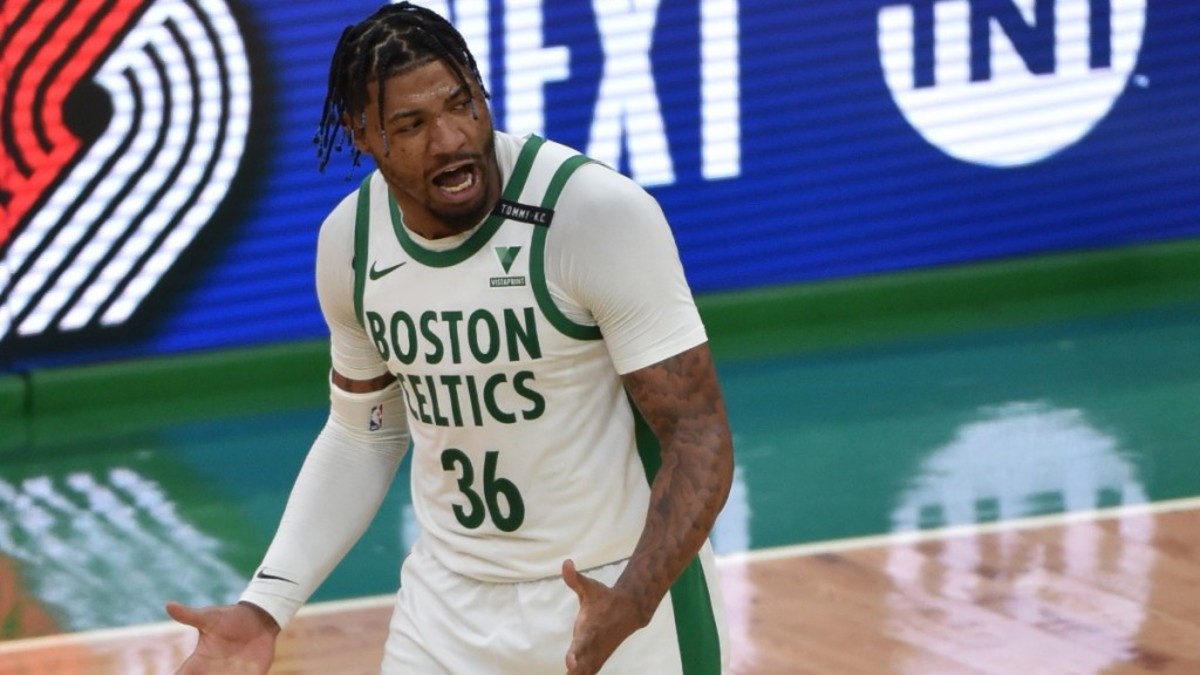 Marcus SMart Gives Advice On How To Play Better Defense: "Takes Little Talent To Play Defense. Takes A Whole Lotta 'Want To'"