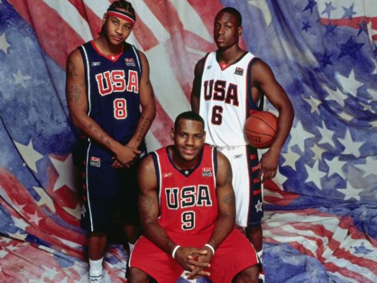 Dwyane Wade And Carmelo Anthony Open Up On Joining The 2004 Olympic Team As Last-Minute Replacement