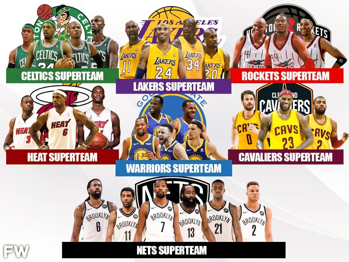 These NBA superteams, past and present, are writing the league's history  and re-writing the record books