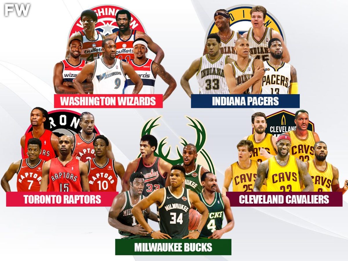 5 Legendary Superteams That No One Would Beat: Bucks, Raptors, Cavaliers, Wizards, Pacers
