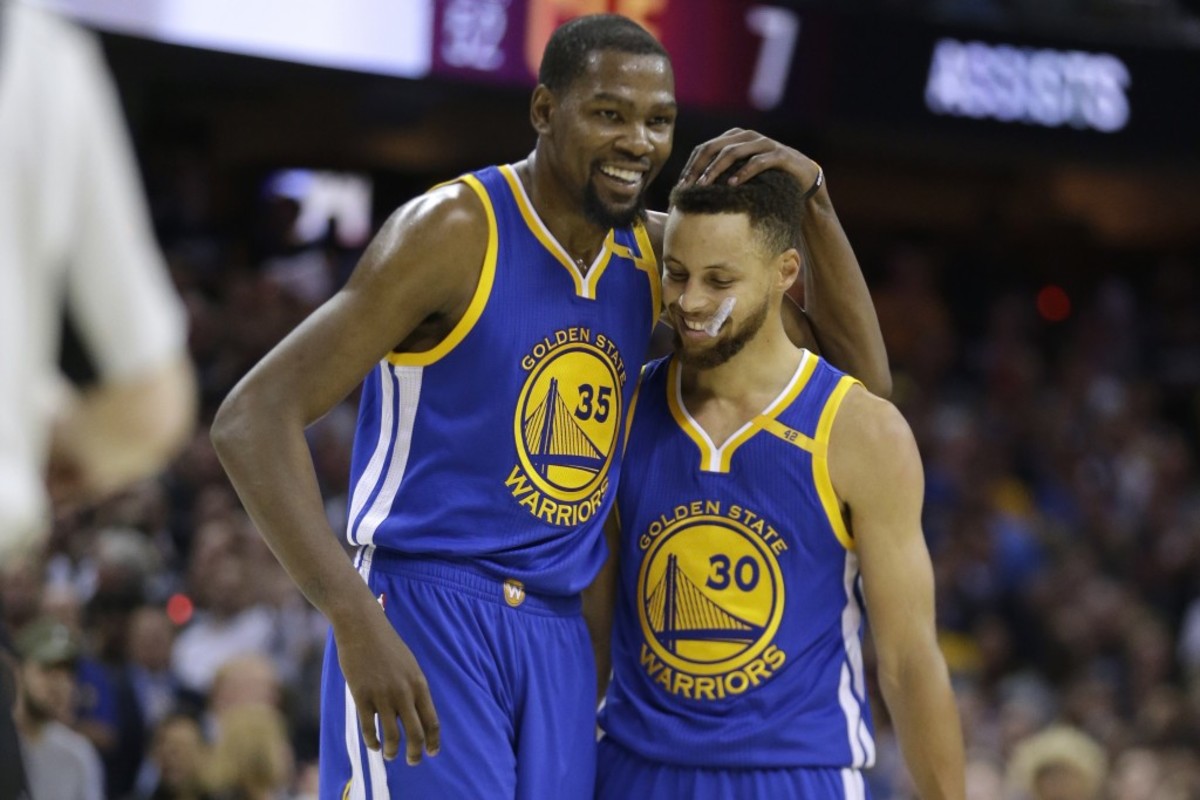 Kevin Durant's Reaction When He First Saw Stephen Curry: 'I Thought He Was White.'