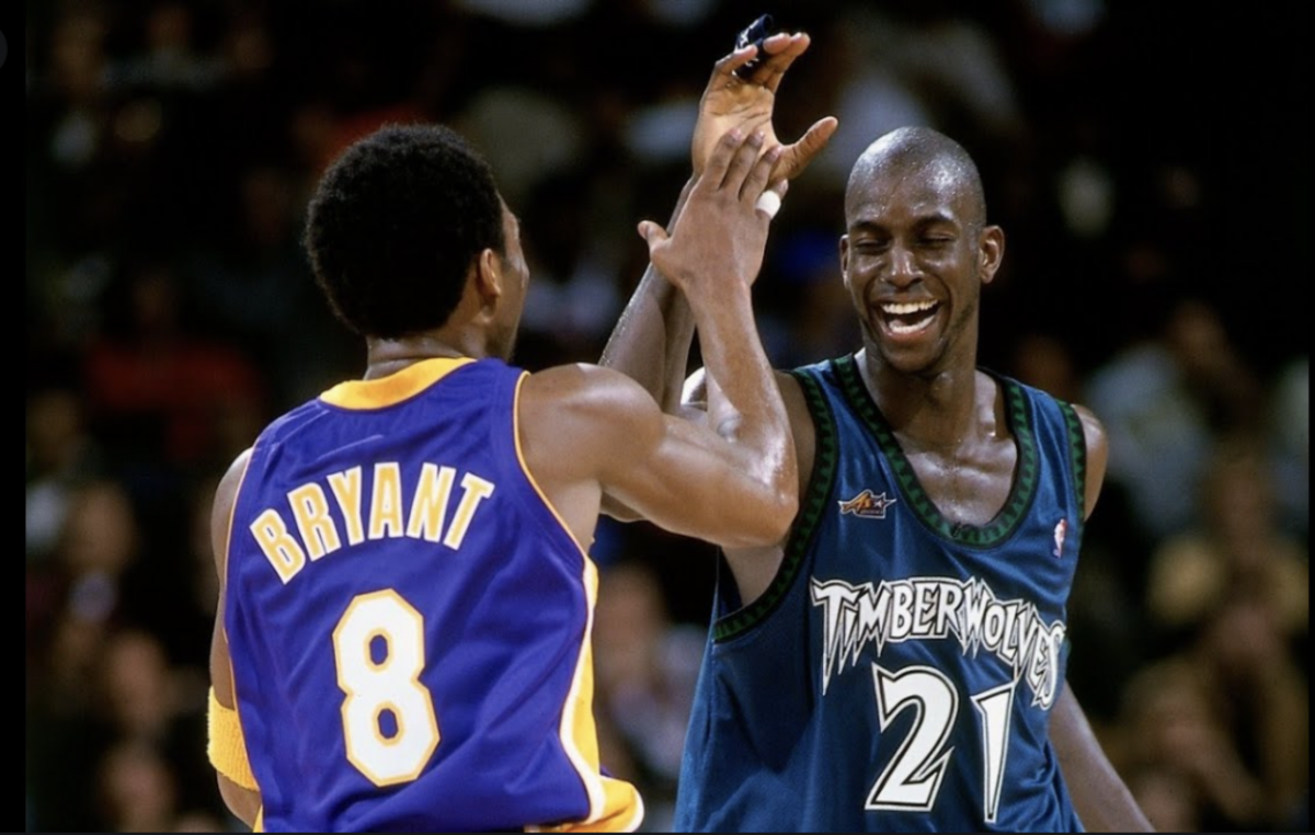 Kevin Garnett Reveals How He First Met Kobe Bryant In His Locker Room: “Who The F*ck Son Is This?”