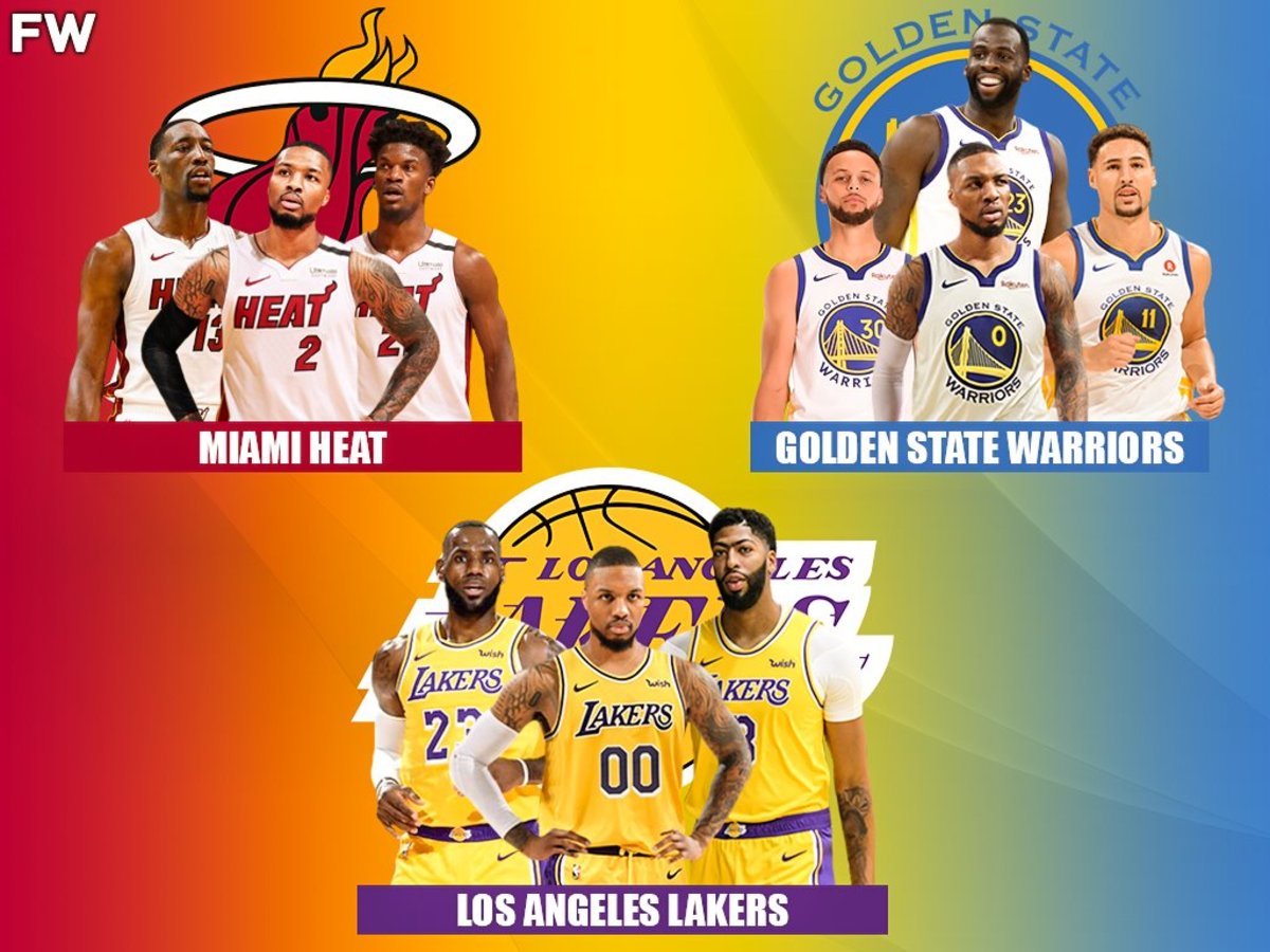 NBA Memes on X: Damian Lillard kinda looks cold in a Miami Heat uniform  👀🥶  / X
