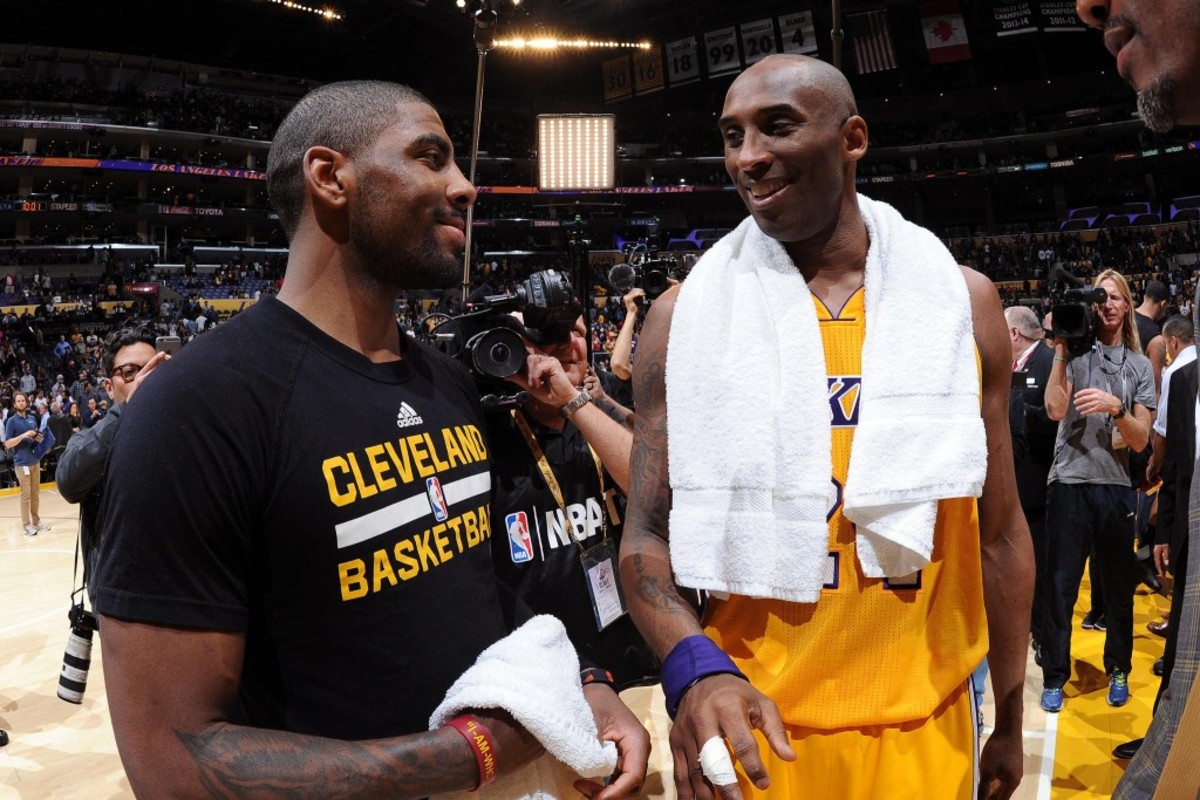 Kyrie Irving And Kobe Bryant Were Talking Trash To Each Other About Who Would Win In A 1 Vs. 1 Game: "You Just Came Out Of High School, Kid."