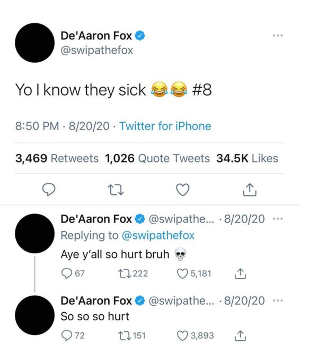 Thought…players decide the game” - De'Aaron Fox deletes controversial tweet  after Lakers beat Kings in a controversial manner - Basketball Network -  Your daily dose of basketball
