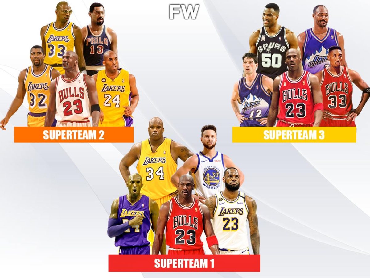 3 Superteams That Would Beat Kevin Durant's All-Time Roster: Lakers With Michael Jordan, The 90s Classic, And The Most Dominant Team Ever