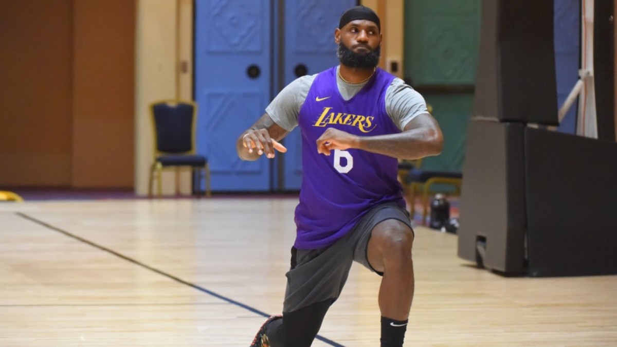 LeBron James Sends A Message In Latest Workout Video: "Coming To A City Near You."