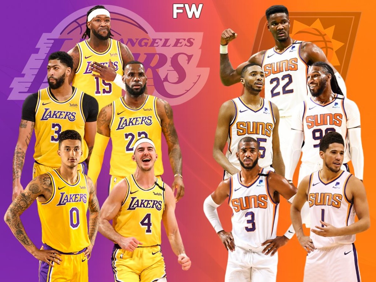 The Full Comparison Los Angeles Lakers Vs Phoenix Suns Fadeaway World