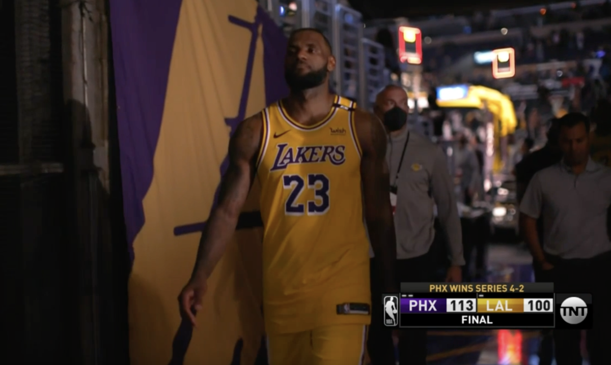 Lebron hot sale leaving lakers