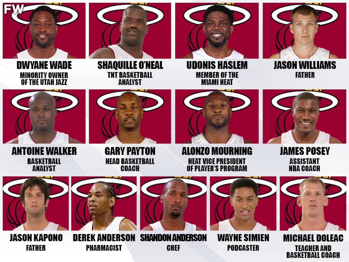 2006 NBA Champions Miami Heat: Where Are They Now?
