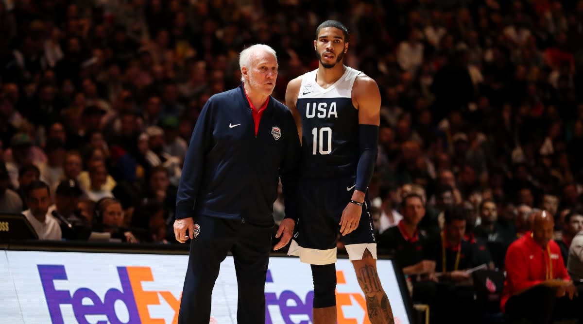 Jayson Tatum On Team USA's Shocking Loss To Nigeria- "We're Just Trying To Figure It Out."