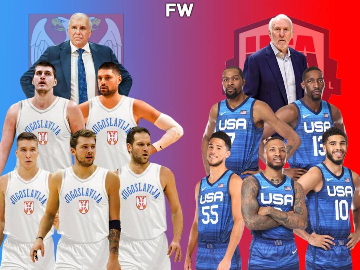 21 Yugoslavia Dream Team Vs 21 Team Usa Who Would Win At The Olympic Games Fadeaway World