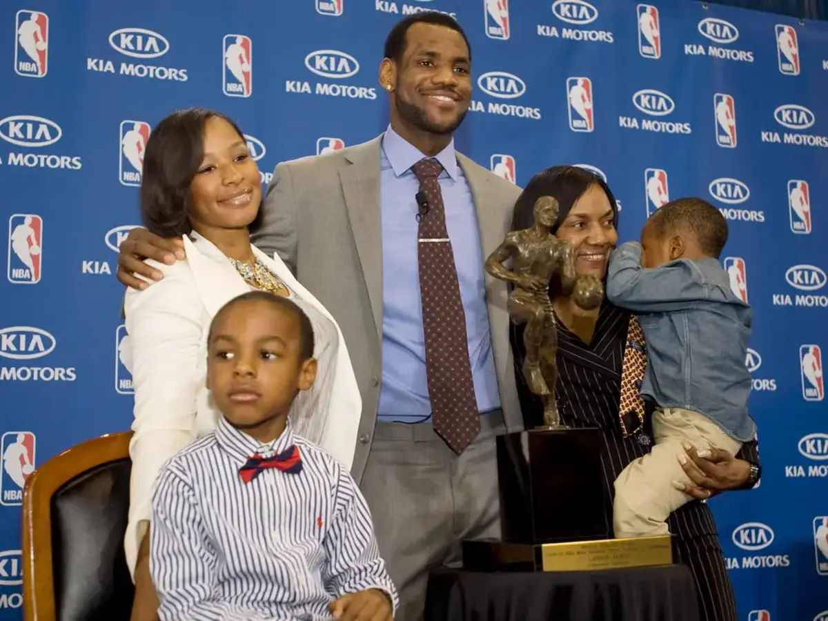 LeBron James and Family