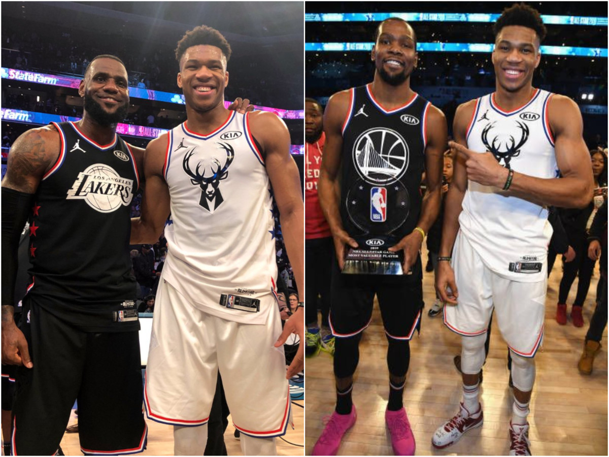 LeBron James, Giannis Antetokounmpo, and Kevin Durant Lead The Top 15 Most Popular NBA Jerseys
