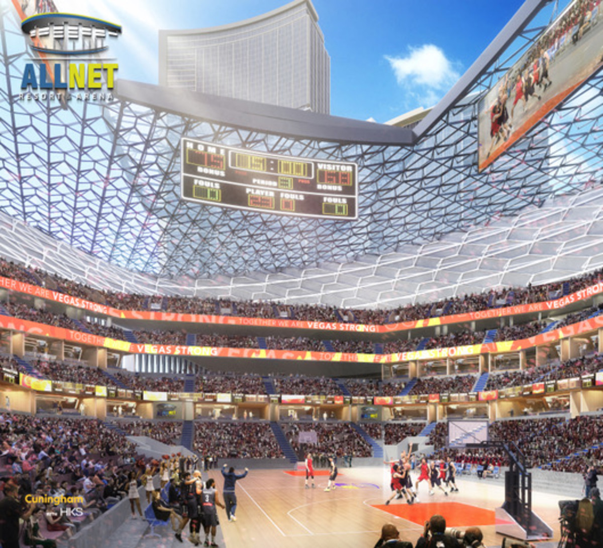Las Vegas Will Build Amazing 4B Arena To Try To Get An NBA Franchise