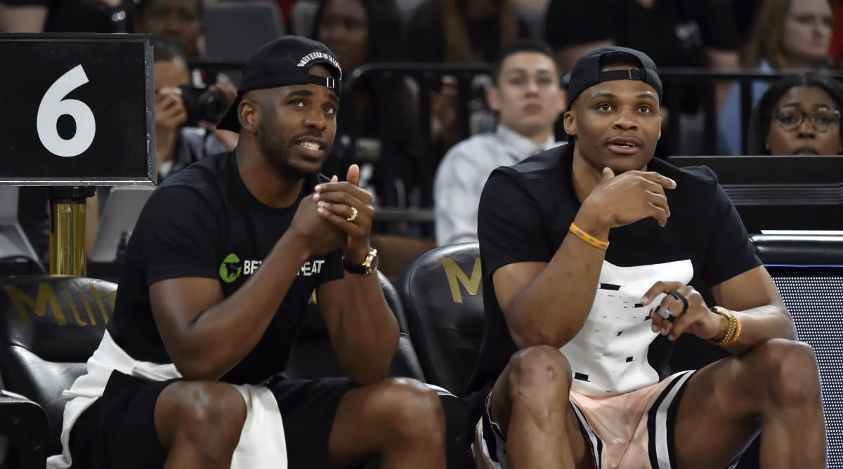 Chris Paul and Russell Westbrook Spotted Hanging Out In L.A. Just Days ...