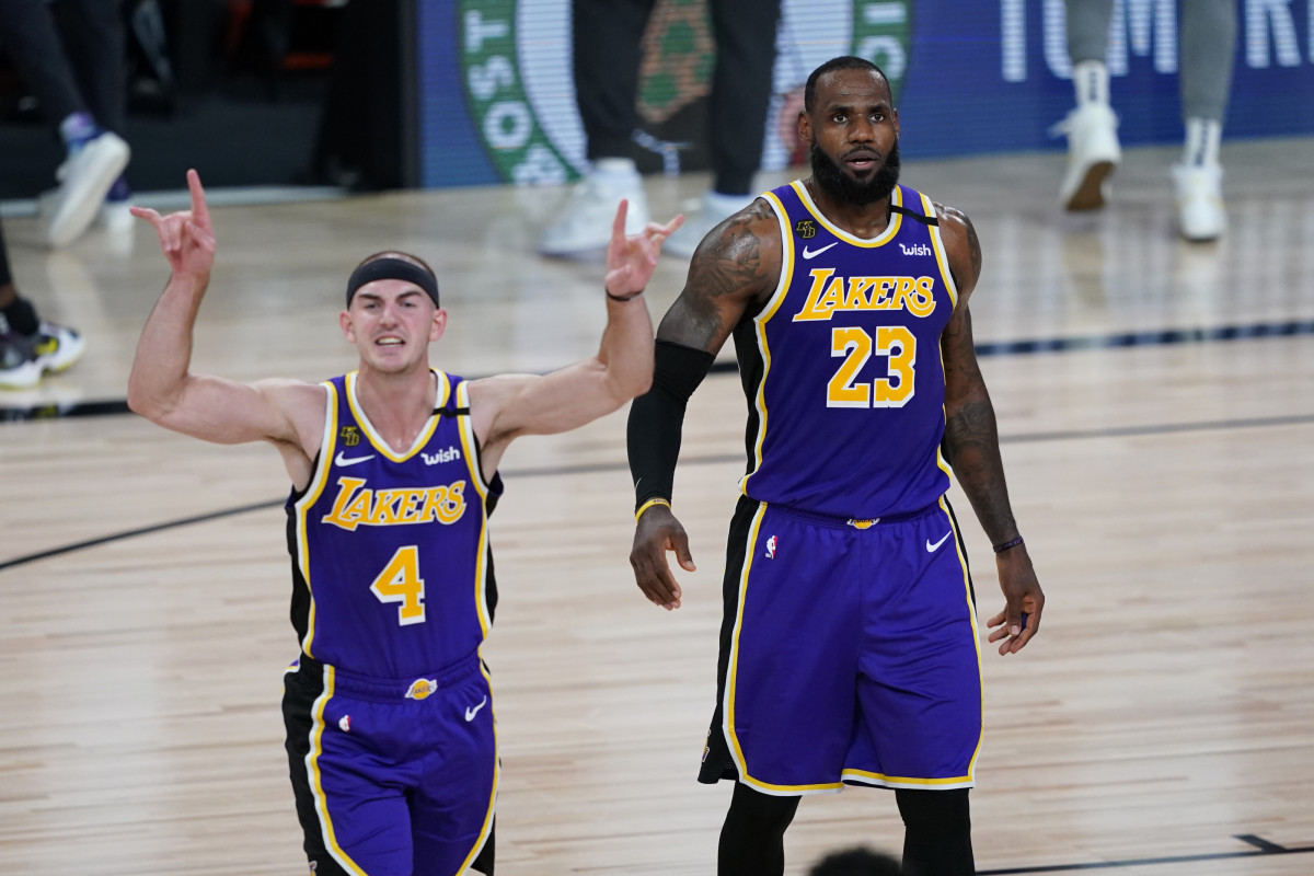 LeBron James Hints At Wanting To Swap Jerseys With Alex Caruso Next Season: “My Twin I Need That 6 Jersey ASAP”