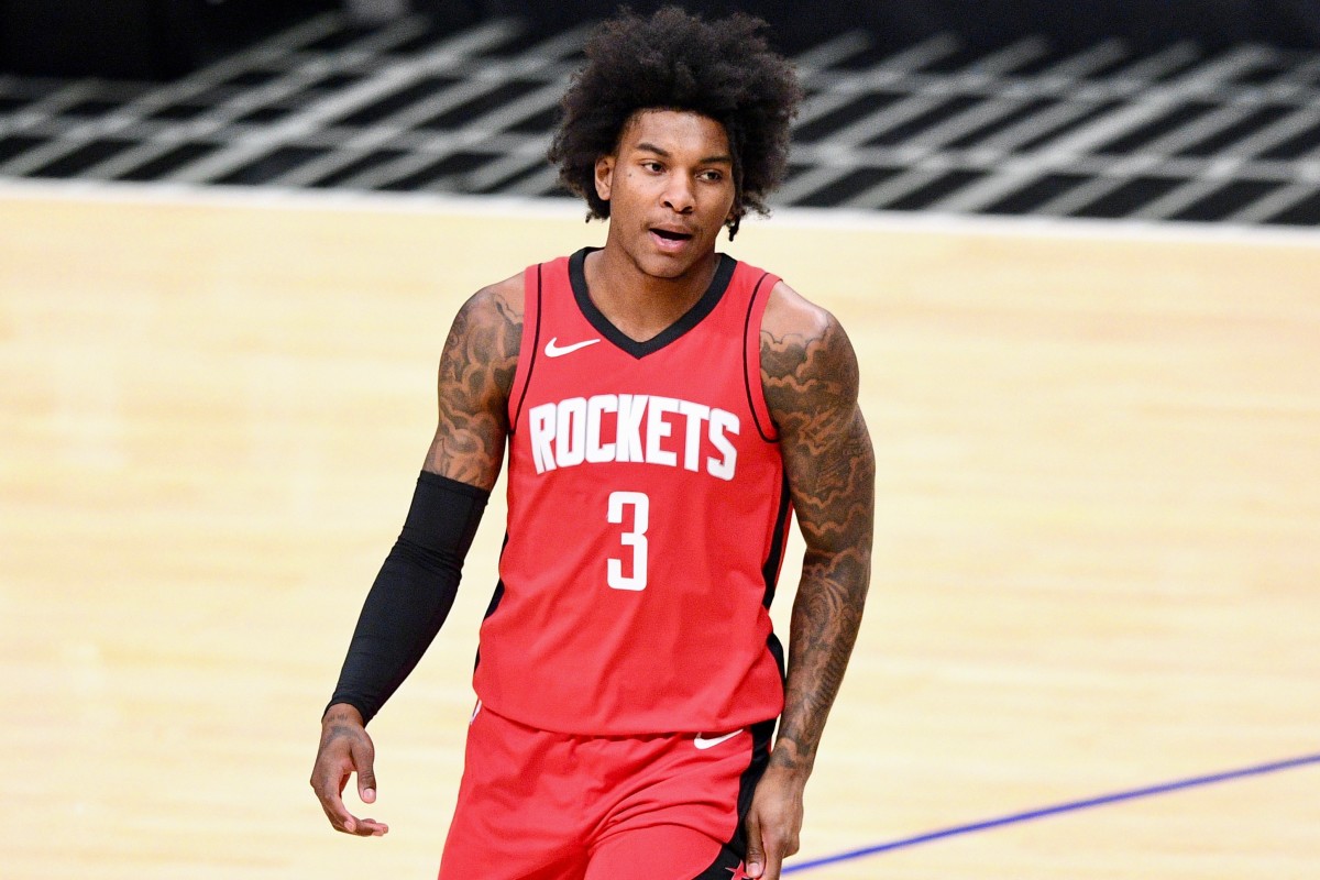 Houston Rockets Players Yelled At Kevin Porter Jr. To Get The Rebound To Complete His First Ever Triple-Double