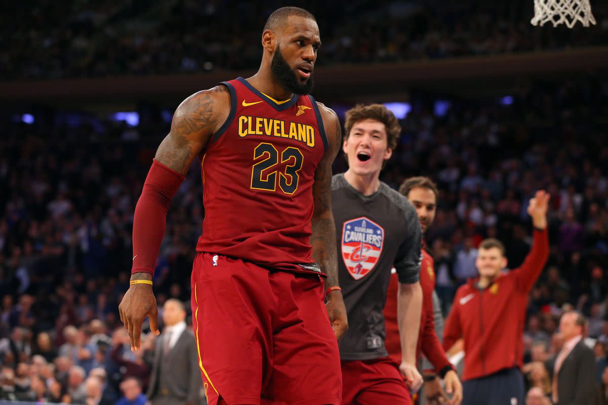 lebron knicks