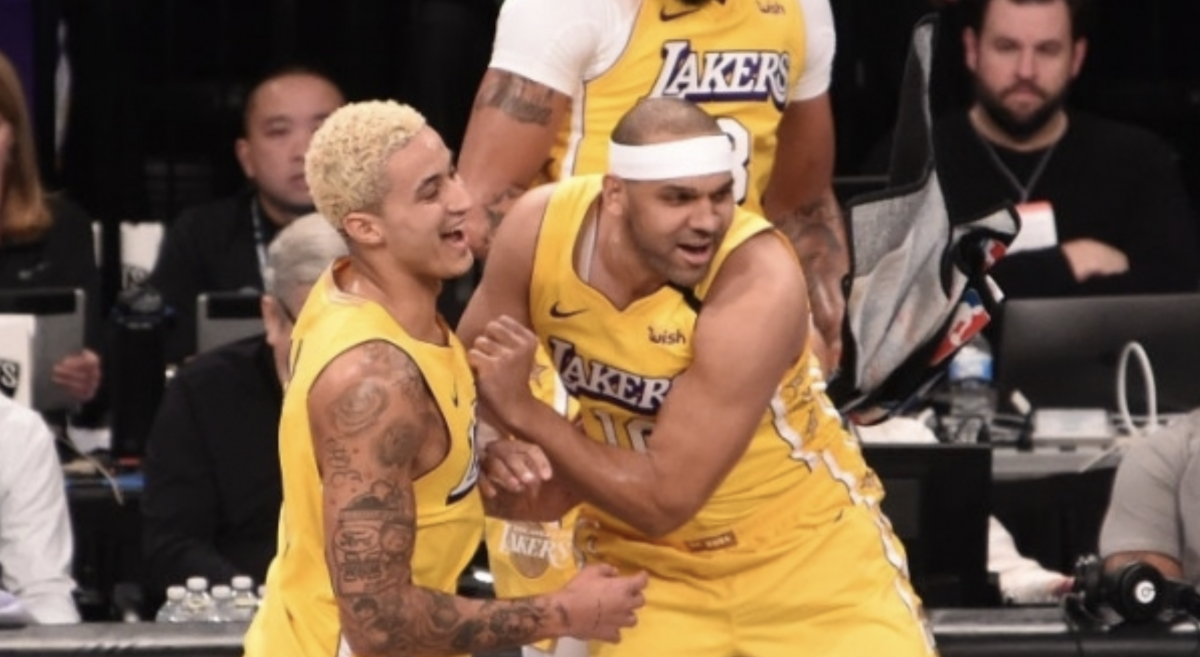 Kyle Kuzma Heaps Praise On Jared Dudley: “He Played A Huge Role In Our Championship Team And He Never Even Played”