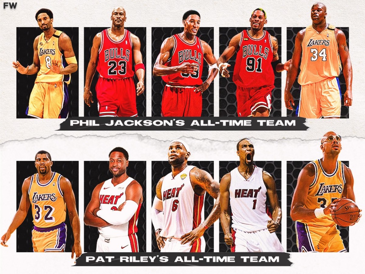 Phil Jackson's All-Time Team Vs. Pat Riley's All-Time Team: The Duel Of Two Legendary Coaches