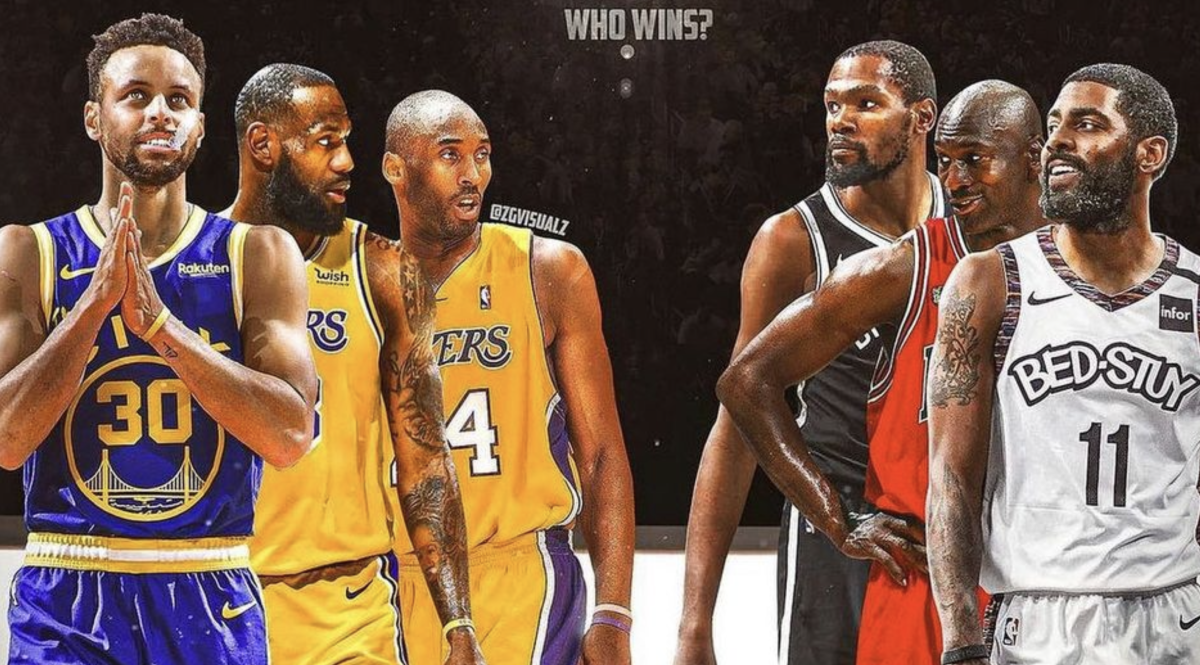 NBA Fans Debate Who Would Win In A 3 Vs. 3 Match: 'MJ, KD And Kyrie Are Better Than LeBron, Kobe And Curry'