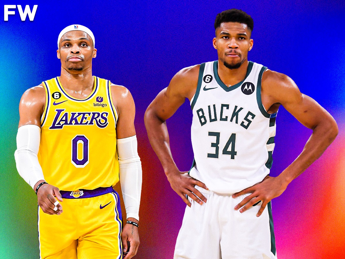Giannis Antetokounmpo is a 7-foot Russell Westbrook: Shaquille O'Neal  highlights the difference-maker between the Greek Freak and The Process -  The SportsRush