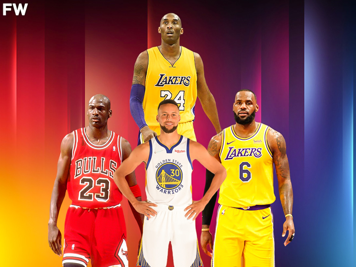 Official Kobe Bryant LeBron James Michael Jordan Stephen Curry
