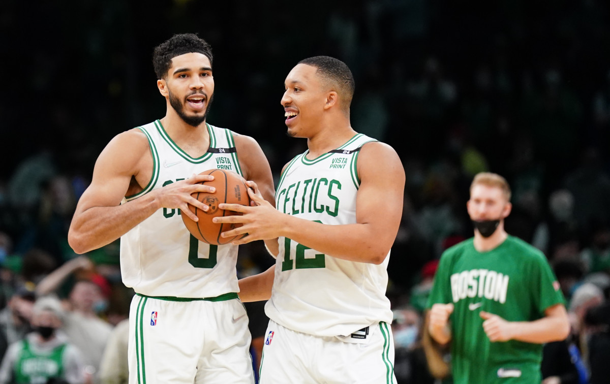 Jayson Tatum Was Not Happy With Grant Williams' Copying His Kiss Of ...